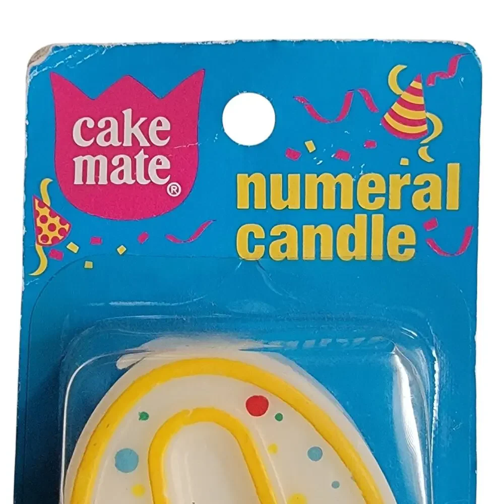 VTG CakeMate Zero 0 Candle 3